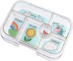 Yumbox Original Leakproof Bento Lunch Box Container for Kids (Lavande Purple Unicorn)