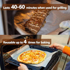 100PCS Thickened Precut Parchment Paper Sheets, 16×24 In Heavy Duty Non-Toxic Oven Liners for Bottom of Oven for Baking, Grilling, Steaming, Non-Stick & Comes in Convenient Packaging, Brown