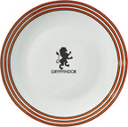 Harry Potter Gryffindor Porcelain 16 piece Dinnerware Set for 4 - Includes 4 Dinner Plates, 4 Salad Plates, 4 Bowls and 4 Mugs