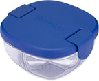 Yumbox Snack Bowl – 3-Compartment Leakproof Snack & Breakfast Container for Kids & Adults – Reusable Bento Snack Box for Yogurt, Parfaits, Fruit, Veggies & Small Meals