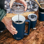 YETI Rambler 64 oz. French Press Coffee Maker, White