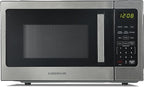 Farberware FM09WEISS Microwave, 0.9 Cu. Ft, Stainless Steel