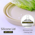 16 oz Glass Food Storage Containers - Clear, Meal Prep Containers, Freeze Bowls, Microwave Safe (2pcs)