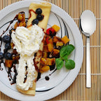 Dinner Spoon, 12-Piece Stainless Steel Spoons, 7.79-INCH
