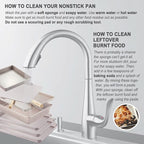 CHEFMADE Cookie Sheet Pan, 12-Inch One-Handed Gripping Non-Stick Rimless Bakeware for Oven Baking 11.4" x 12.8"x 0.6" (Champagne Gold)