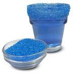 Snowy River Sky Blue, Cocktail & Margarita Sugar Rimmer - Vibrant Color Glass Rimming Sugar with Medium Crystal Texture - 8oz