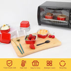 120pack 5oz Mini Cake Pans with Lids,LNYZQUS Foil Cupcake Cups Small Brownie Baking Tins,Square Disposable Ramekins Cheesecake Containers for Christmas-Red