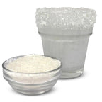 Snowy River Pearl, Cocktail & Margarita Sugar Rimmer - Vibrant Naturally Colored Sugar for Cocktail Rimming, Baking & Decorating, Medium Crystal - 80oz