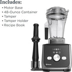 Vitamix Ascent Series X5 Blender with 10 Blending Programs, Self-Cleaning Program, Professional-Grade Blender for Smoothies, Soups and More, Stainless-Steel Blades, 48 Oz Container, Shadow Black