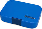 Yumbox Original Leakproof Kids Bento Box – 6-Compartment Tray – BPA-Free, Easy-Clean, Compact Lunchbox for Toddlers to Age 8 – Ideal for School (Surf Blue Rocket)