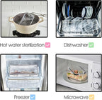 Airtight Food Storage Container With Lid (45.6oz) BPA-Free | Meal Prep | Microwave, Freezer and Dishwasher Safe | Leak-Proof | Kitchen Fridge Organizer Boxes | lids airtight sealing