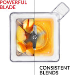 Blendtec Classic 575 Blender- WildSide+ Jar (90oz) and Four Side Jar (75oz) BUNDLE- 4 Pre-programmed Cycles-5-Speeds - Professional-Grade Power-Self-Cleaning - Poppy Red (C575A2319A-AMAZON)