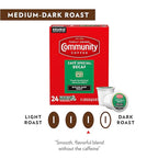 Community Coffee Café Special Decaf, Medium-Dark Roast, Single-Serve Keurig K-Cup Pods, 32 Count (Pack of 1)