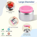 Bento Lunch Box for Kids with 8oz Soup Thermo, Leak-proof Lunch Food Containers with 5 Compartment, Insulated Lunch Bag & 17oz Stainless Steel Water Bottle for School, Trvael