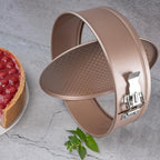 HAPPIELS Non Toxic Nonstick 9 inch Springform Pan | 9'' Cheesecake Mold | Leakproof Spring-form Round Cake Pans | Nontoxic Non Stick Spring Form Pan for Baking | Spring-Form Pans Leak Proof