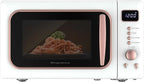 FRIGIDAIRE EMW788RETRO 0.7 cu. ft. Retro Microwave, White-RoseGold