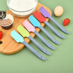 12 Pcs Silicone Mini Spatulas, 7.3 Inch Small Rubber Spatulas for Jars, Cans, Bowls, Baking & Mixing Kitchen Tools