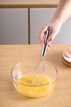 10.63" Stainless Steel Flat Whisk,Egg Beater for Blending,Whisking,Beating,or Stirring