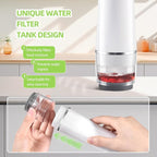 Vacuum Sealer for Food, with 30 Reusable Vacuum Bags, Handheld Vacuum Sealer with Auto-Stop、Detachable Filter and Visible Water Tank, Seal Meal Saver