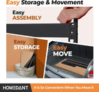 HOMEDANT 5 Tier Storage Shelves Adjustable Laminated Boltless Garage Metal Shelving Unit Heavy Duty Utility Rack Shelf Warehouse Pantry Closet Kitchen 35.9" W x 16.2" D x 71.3" H 10Pack