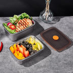 20 PCS Food Storage Containers with Lids Airtight (10 Containers & 10 Lids)，stainless steel food containers leak proof storage box with lid Locking Food Storage Container freezer storage