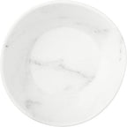 Carlisle FoodService Products Ridge Reusable Plastic Bowl for Home and Restaurant, Melamine, 52 Ounces, Marble, (Pack of 12)