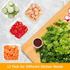 12 Pack 6'' Deep NSF Food Pans 1/6 Size | Commercial Food Storage Containers | Polycarbonate Plastic Pans for Restaurant | Commercial Grade for Food Prep | Clear