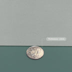 Leather Table Cover,1.8mm Thick,17x72 Inch Desk Cover,Dresser Cover Top,Dresser Protector Top,Dresser Cover,End Table Cover.(Aqua Blue+Gray,17x72)