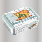 Bentgo® MicroSteel® Heat & Eat Container - Microwave-Safe, Sustainable & Reusable Stainless Steel Food Storage Container with Airtight Lid for Eco-Friendly Meal Prepping (Family Size - 8.5 Cups)