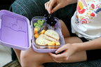 Yumbox Panino Leakproof Bento Lunch Box Container for Kids & Adults (Lavande Purple Unicorn)