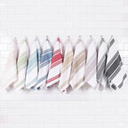 All-Clad Dual-Purpose Kitchen Towels: Highly Absorbent, Super Soft Long Lasting - 100% Cotton, 17"x30" Dish Towels for Cleaning & Drying Dishes, Pans, Glassware, or Countertops, (3-Pack), Indigo
