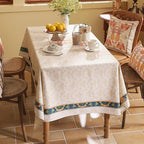 patdrea Designer Rectangle Linen Table Cloth,Vintage Anti-Wrinkle Durable Tropical Style Tablecloth,Fall Decor Table Cover Cloth for Kitchen Dining Christmas,Thanksgiving,55"x79"-Pineapple a