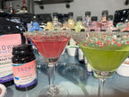 Snowy River Holiday, Cocktail & Margarita Sugar Rimmer - Vibrant Naturally Colored Sugar for Cocktail Rimming, Baking & Decorating, Medium Crystal - 16oz