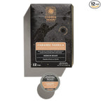 Copper Moon Single Serve Coffee Pods for Keurig K-Cup Brewers, Medium Roast, Caramel Vanilla Blend, 12 Count