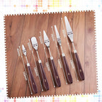 12 Pcs Cake Spatula Icing Espatulas Para Reposteria Scraper Smoother Frosting Tools Fondant Off Set Spatulas For Decorating Cakes Knife Pastry For Cake Decorating, Pastry & Baking