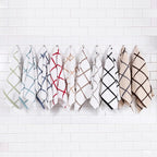 All-Clad Checked Kitchen Towel: Highly Absorbent, Super Soft Long Lasting - 100% Cotton, 17"x30" Tea Towel for Cleaning & Drying Dishes, Pans, Glassware, or Countertops, (1-Pack), Fennel