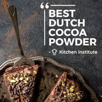 Cocoa Powder (8 oz) Dutch Processed Cocoa Powder, Unsweetened, Extra Rich Cocoa Flavor, 22-24% Fat, Premium Culinary Grade, Non-GMO Sourced, Fair Trade Certified, Perfect Cocoa for Baking and Cooking