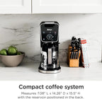 Ninja R-CFP300 DualBrew Pro Specialty 12-Cup Coffee Maker with Glass Carafe, K-Cup, 4 Brew Styles, Built-In Frother, Black - Certified Refurbished