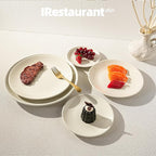Stoneware Coupe Commercial Grade Dinnerware, Ivory, Plate 11.25", Case of 12