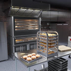 13 in. x 18 in. 19 Gauge Half Size Aluminum Bun. / Sheet Pan. Pack of 12