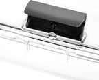 Rubbermaid Brilliance Large Food Storage Container, 9.6 Cup, BPA-Free, Leak-Proof, Clear