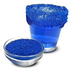 Snowy River Royal Blue, Cocktail & Margarita Sugar Rimmer - Vibrant Color Glass Rimming Sugar with Medium Crystal Texture - 80oz