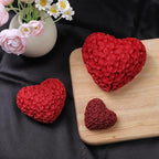 3 Pack Rose Heart & Peony 3D Flower Molds - Silicone Resin Casting Molds for Home Decor & Crafting