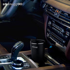 GO Heated Coffee Mug, Travel Mug, 13.5 OZ. Smart Mug, Battery Powered Heated Coffee Mug, Great for Coffee and Tea, Snap on Magnetic Charging Cord, New and Improved (Black)