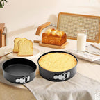 10 Inch Springform Pan Round Non Stick Cheesecake Pan Durable Baking Cake Pans with Removable Bottom Cake Molds for Baking