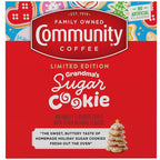 Community Coffee Grandma's Sugar Cookie Keurig K-Cup Pods, Limited Edition Holiday Flavor, Natural Ingredients, 10 Count (Pack of 1)