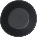 Carlisle FoodService Products Ridge Reusable Plastic Bowl Soup Bowl for Home and Restaurant, Melamine, 8 Ounces, Slate, (Pack of 24)