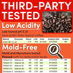 Sarasota Coffee Ground Packets | Gourmet Decaf Medium-Dark Roast Ground Coffee Packs | Decaf | Low Acid Mold Free Individual Single Pot Pouches for 12 Cup Coffee Maker | 2 Ounce Bags, 12 Count