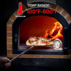 10 Pack Oven Thermometer 50-300°C/100-600°F Stainless Steel Oven Thermometers with Large Dial, Oven Temperature Gauge for BBQ Cooking Baking Grill Smoker