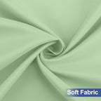 homing Rectangle Table Cloth Cover, Waterproof Polyester Elastic Fitted Tablecloth, Fits for 8 Foot Folding Tables, Washable Table Protector for Picnic, Camping, Outdoor (Green, 30" x 96")